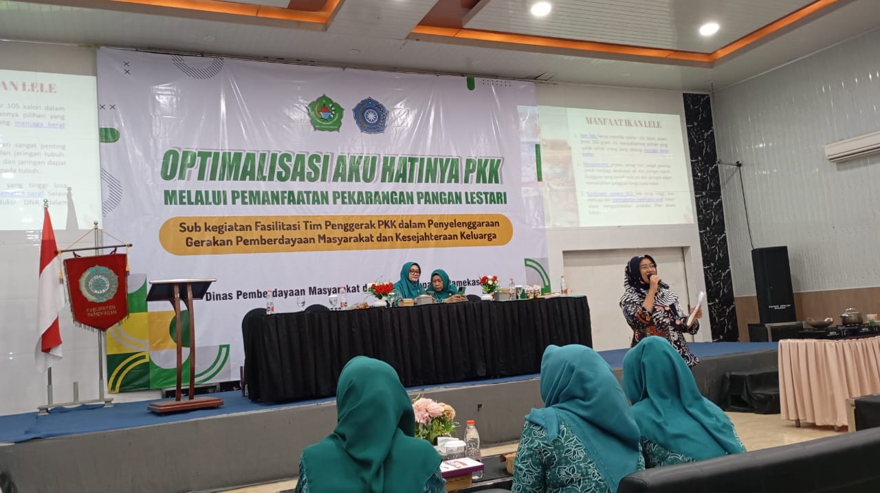 Dinas Perikanan Pamekasan dalam TP PKK