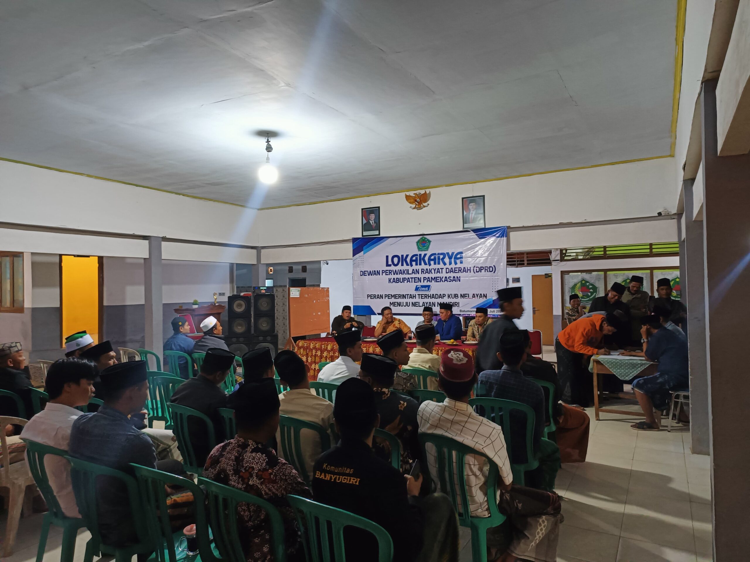 lokakarya DPRD - Dinas Perikanan Kabupate Pamekasan