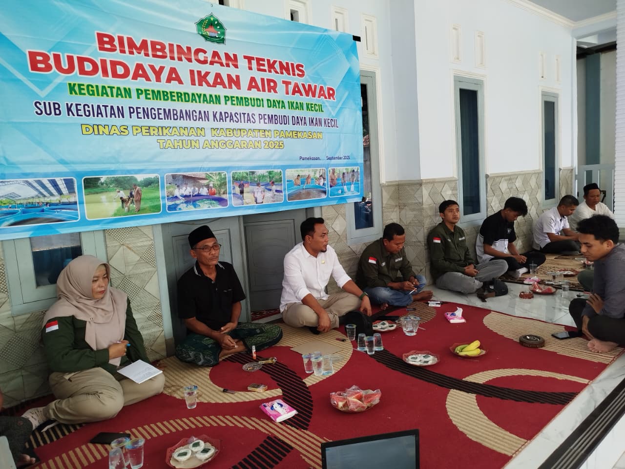 Bimtek Budidaya - Dinas Perikanan Pamekasan