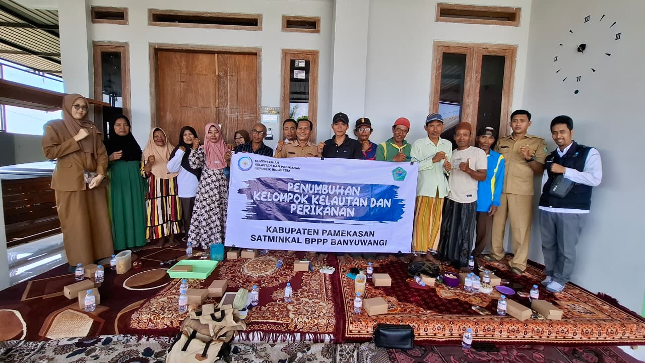 pembentukan kelompok KUGAR - Dinas Perikanan Pamekasan
