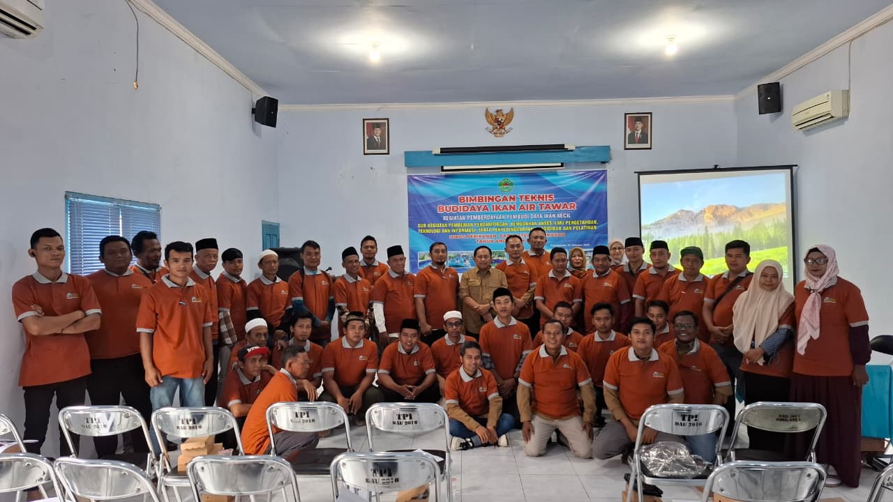 Bimbingan Teknis Budidaya Ikan Air Tawar - Dinas Perikanan Pamekasan