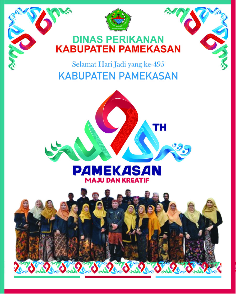 Ucapan Hari Jadi ke-495 Pamekasan - Dinas Perikanan Pamekasan